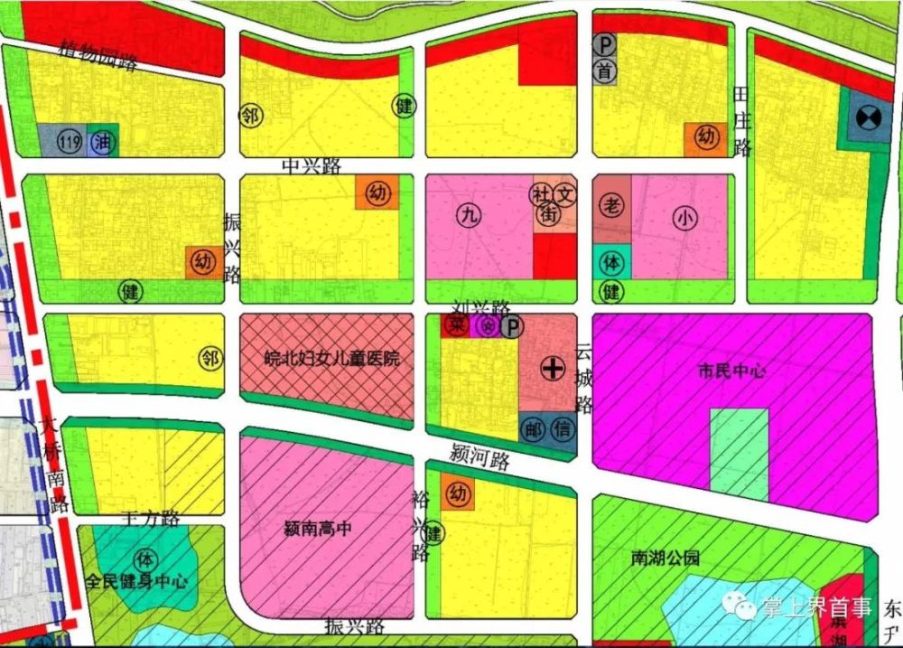 界首颍南新区规划未来大建设