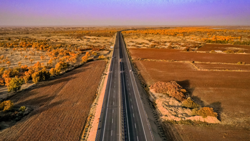 g0711尉犁至35团,35团至若羌高速公路项目是新疆维吾尔自治区人民政府