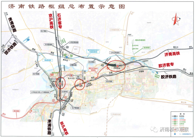 (济南铁路枢纽三大客运站位置)济南东站开通初期,客流量很是惨淡.