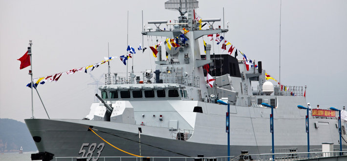 中国056型轻护卫舰