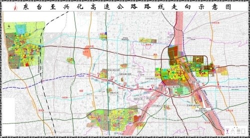 东台至兴化高速公路东台段开工