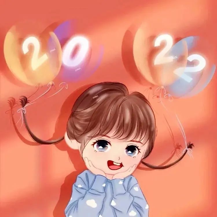 情侣头像2022红色新年情侣头像跨年文案