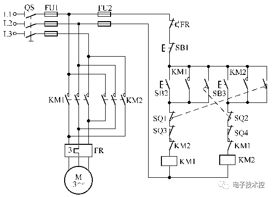 单线远程控制电动机启停电路关注《电子技术控》星标/置顶,每天【20