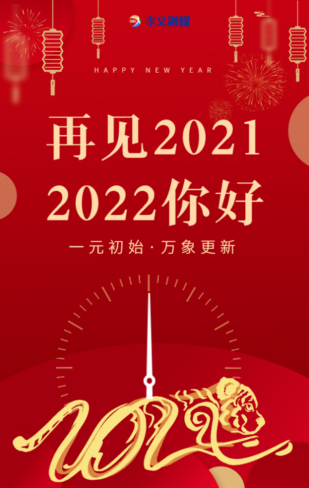 再见20212022你好