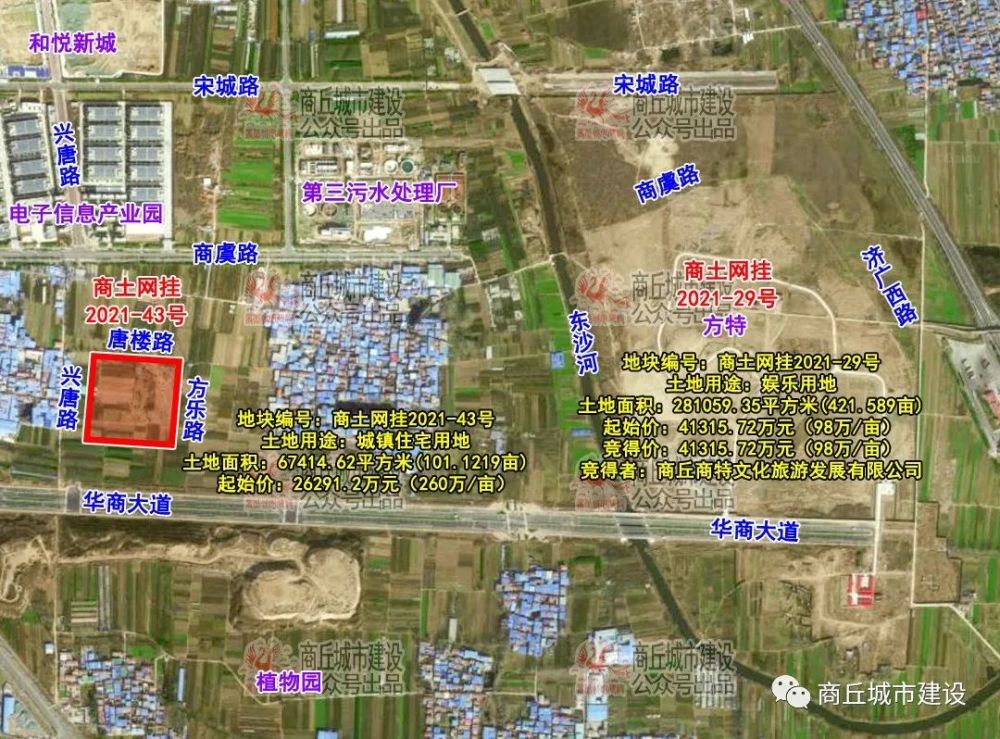 商丘示范区商土网挂202129号地块成功出让