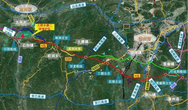 本次开工的梧州至乐业高速公路鱼峰至宜州段,起点位于来宾市象州县运