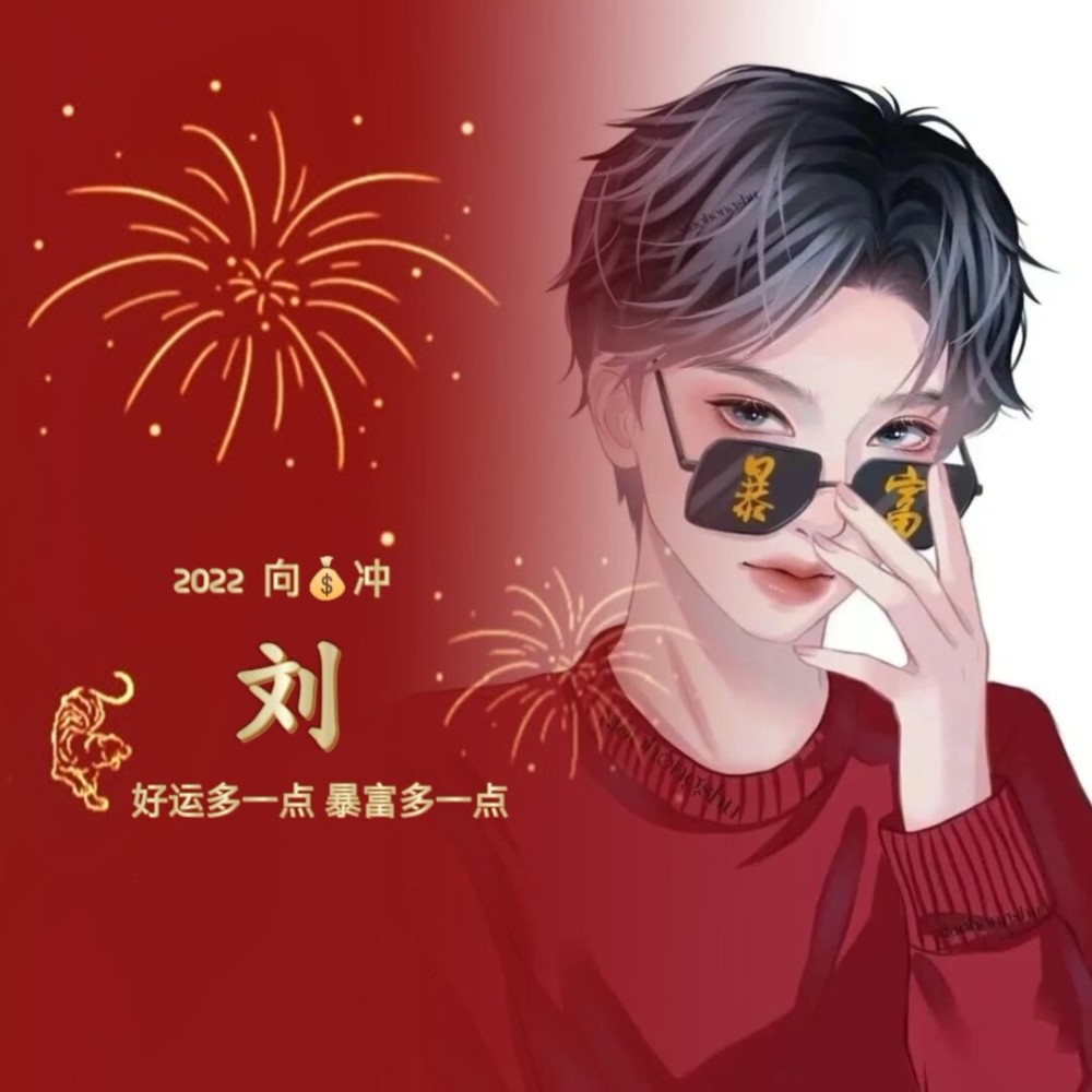 2022新年姓氏头像分享