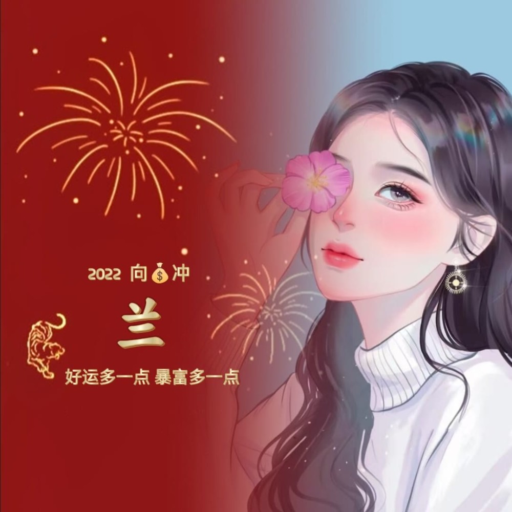 2022新年姓氏头像分享