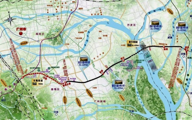 广佛南环,佛莞城际已基本建成,将与广佛莞16条地铁线