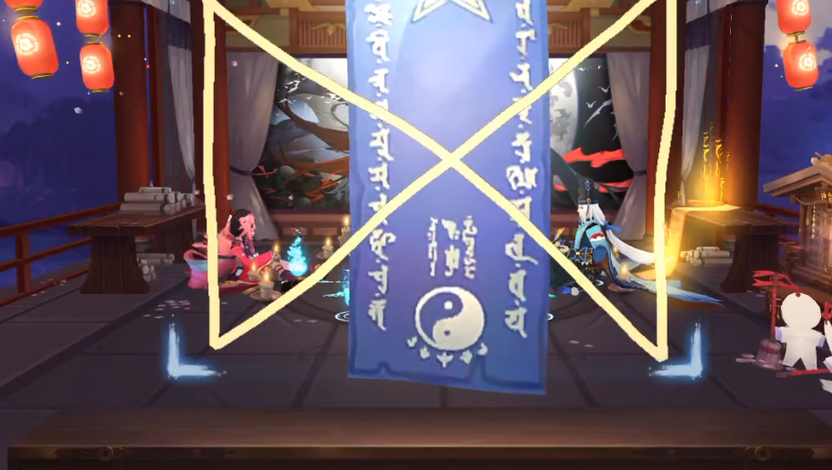阴阳师手把手教你绘制2022年1月神秘图案春节双ssr准备好了吗