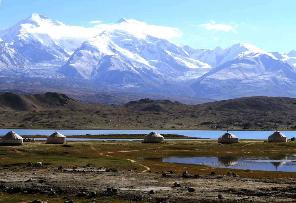 昆仑山的景观第一期西昆仑帕米尔高原和田地区