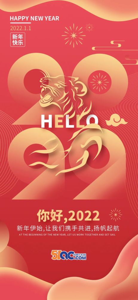 2022年元旦新年快乐未来可期