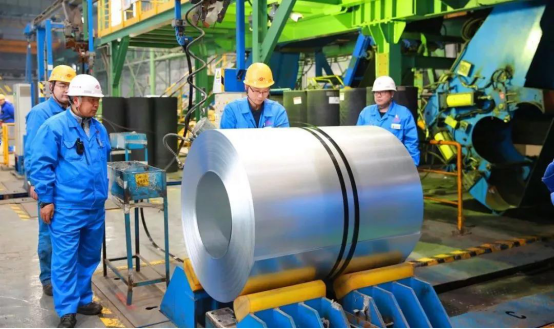 首钢京唐:锌铝镁板卷电工钢被称为钢铁工业的工艺品,首钢电工钢投产前