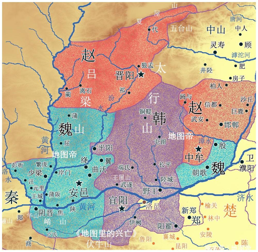 魏国跨越赵国去灭中山国赵国为何不反对