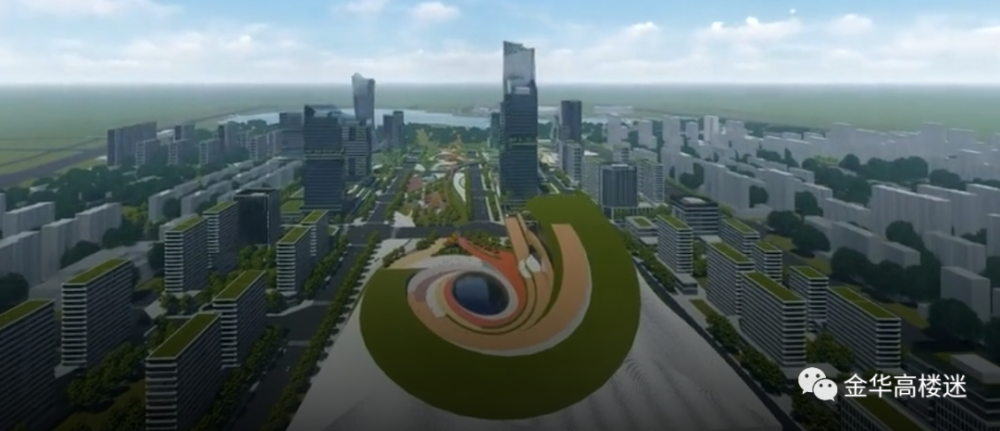 金华这个地方要发达啦这一大片高楼终于要建了住在附近的恭喜了