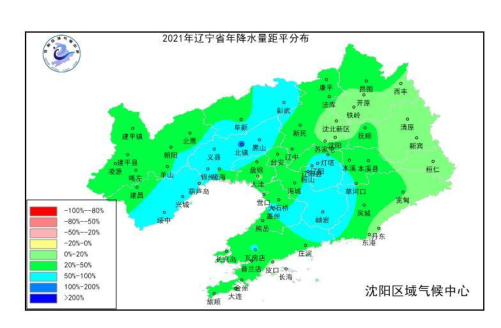 2021年辽宁省气候概况