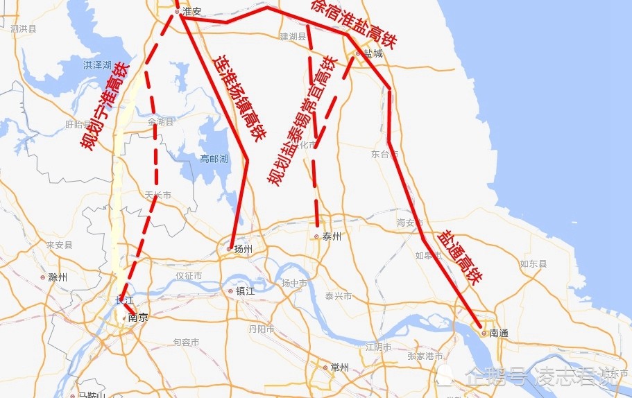 京沪高铁二线江苏段眼花缭乱的高铁线路谁能独占鳌头