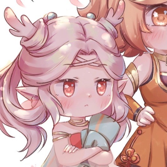 闺蜜头像王者荣耀可爱q版闺蜜头像