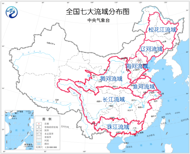 全国七大江河流域分布图图片【向左滑动】依次为长江流域,黄河流域