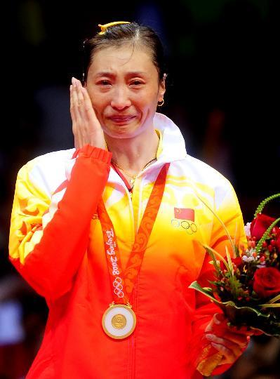 雅典奥运会羽毛球女单冠军张宁