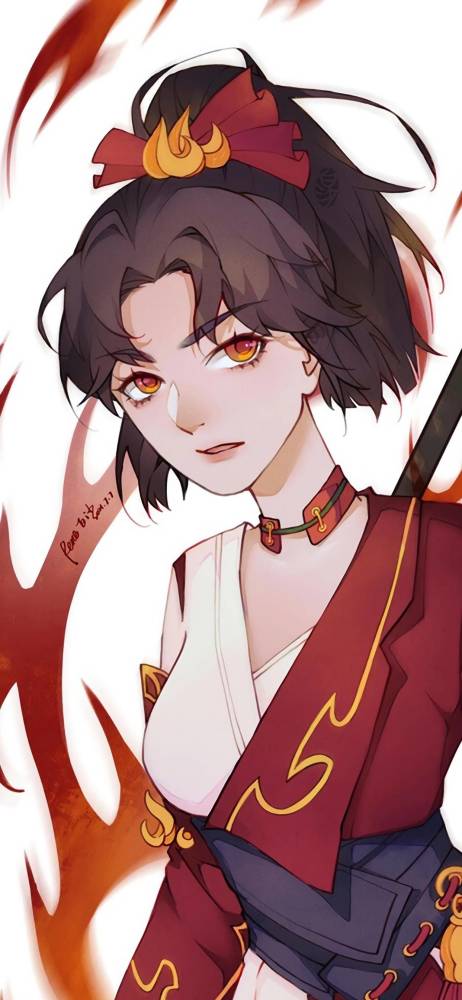 王者云缨壁纸枪心如火枪如我心