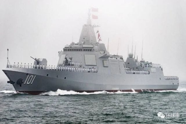 c型驱逐舰,2艘051c型驱逐舰,4艘俄罗斯现代级驱逐舰,2艘052b型驱逐舰