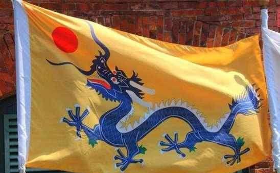 清朝官员给朝鲜设计国旗写大清国属高丽国旗现成韩国国旗