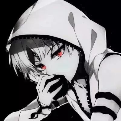 动漫男生头像丨帅到爆的男生头像动漫黑白0106期