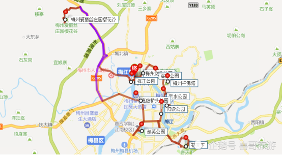 客天下-归读公园-亲水公园-梅州千佛塔-客家公园-梅州文化公园-梅江区