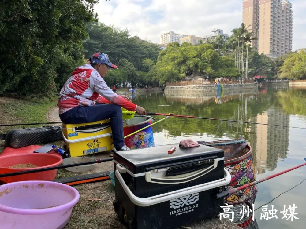 高州潘州公园开放钓鱼钓友们可以约起来