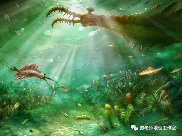 附运用地质年代表等资料,简要描述地球的演化过程,附