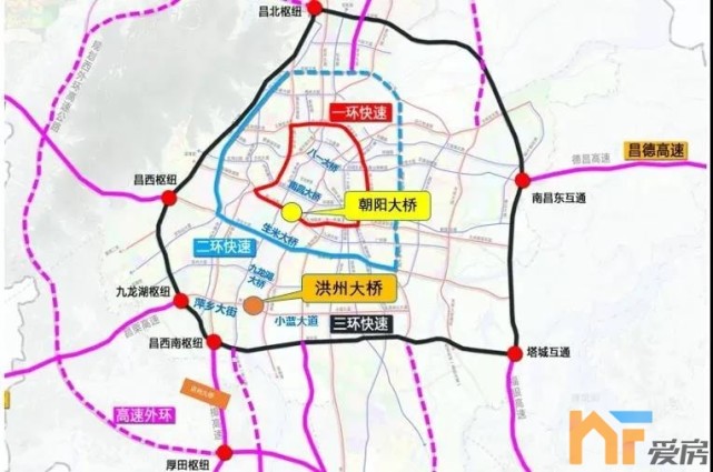 加快推进南昌绕城西二环高速公路,南外环高速公路,枫生快速路北段提升
