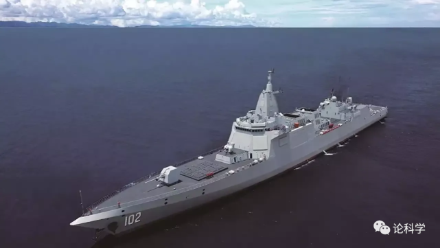 2022第1周055大驱拉萨舰黄海训练更多大驱的战备值班指日可待