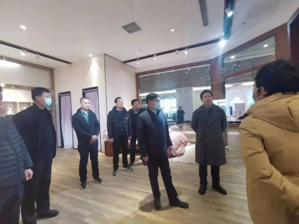 县委书记曹拥军带队考察华晨昌邑纺织集团