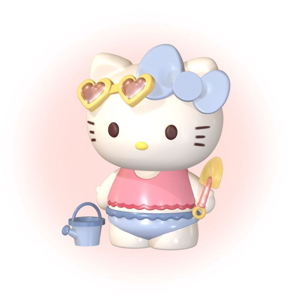 hellokitty凯蒂猫3d建模头像