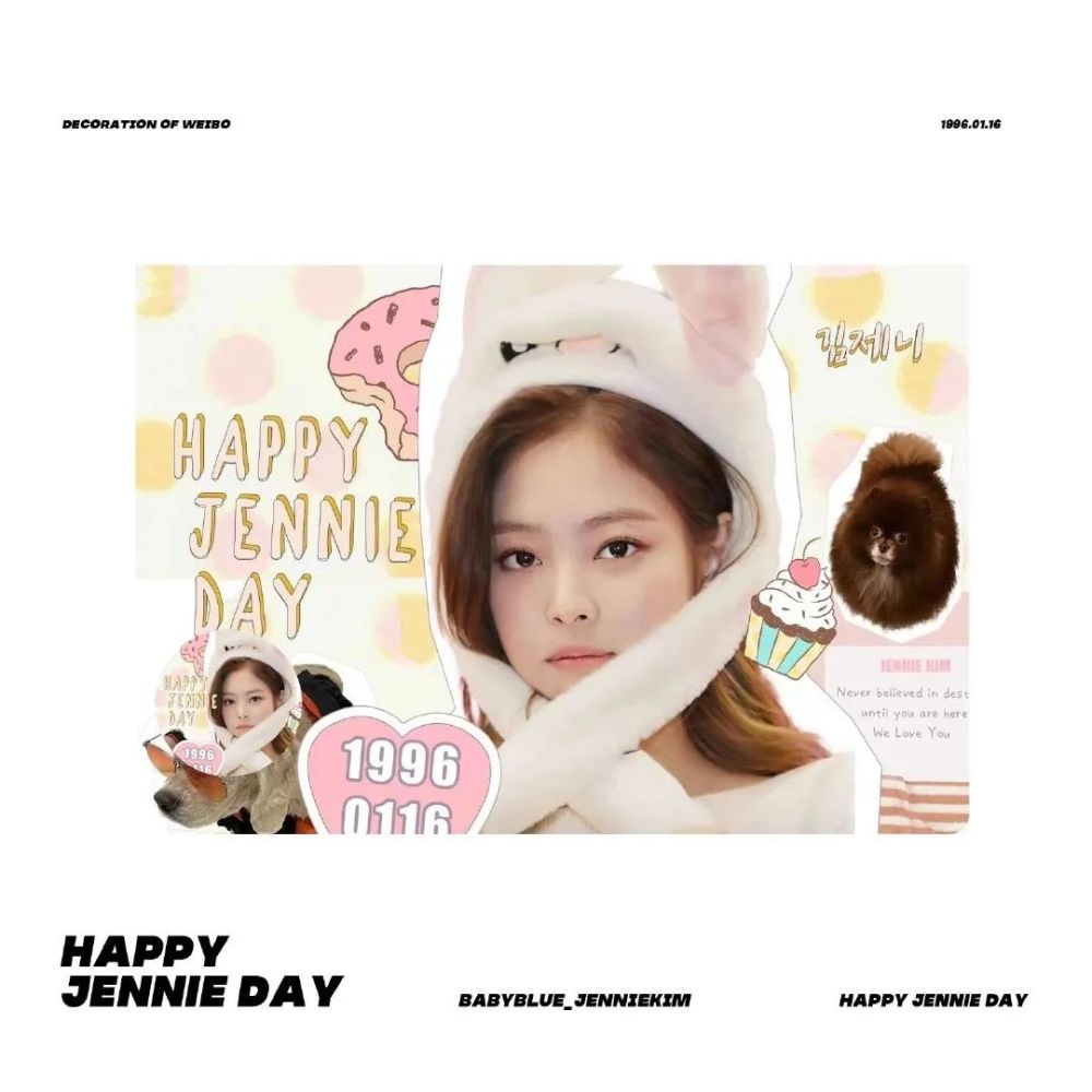 黑天鹅|金智妮jenniejennie更新:建议宝宝不要喝酒jennie:欧尼生日 我