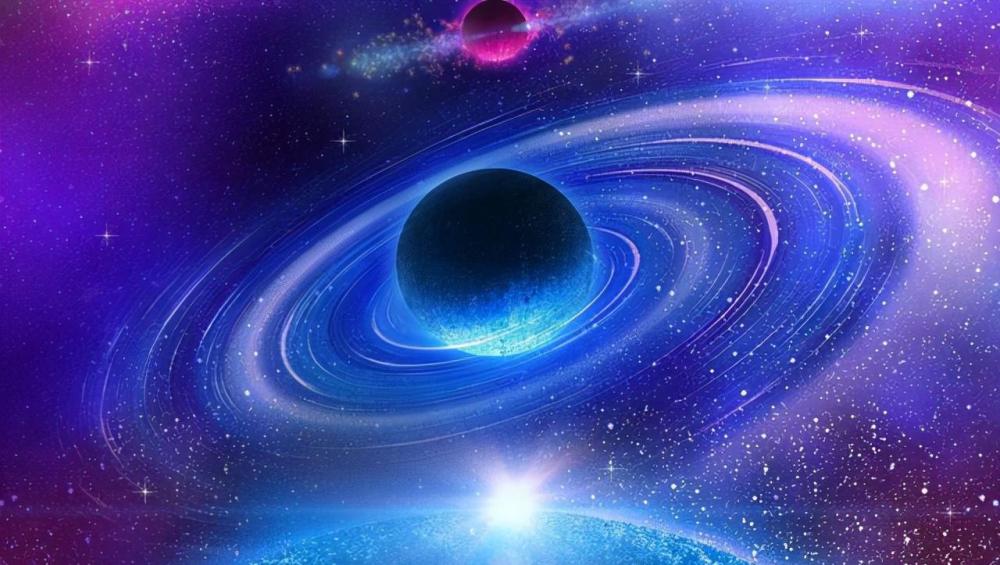 就是哈伯太空望远镜拍摄的摄哈勃超深空影像,从小小的太阳系跳出来