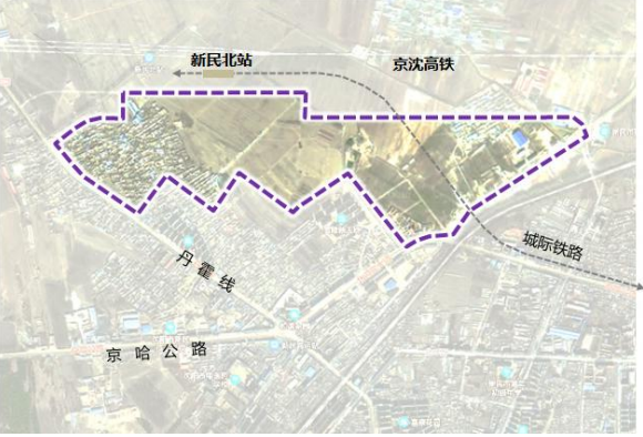 新民高铁新城核心区规划面积约 2.