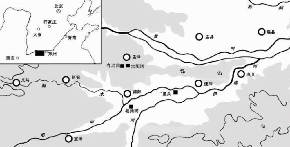 在地形上,洛阳所在伊洛盆地北有黄河天堑为屏障,盆地内有伊河和洛河