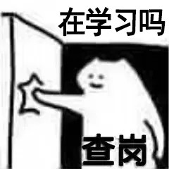 "最近超火的查岗猫猫表情包"