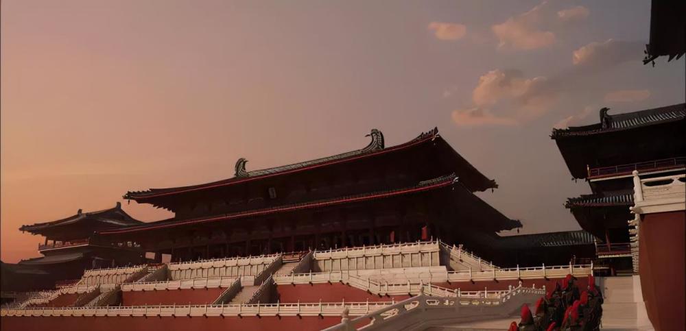 它成为了唐长安城三座主要宫殿"三大内"(大明宫,太极宫,兴庆宫)中规模