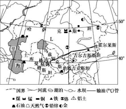 哈萨克斯坦石油资源和矿产资源丰富,已探明矿藏90多种,其中陆上和