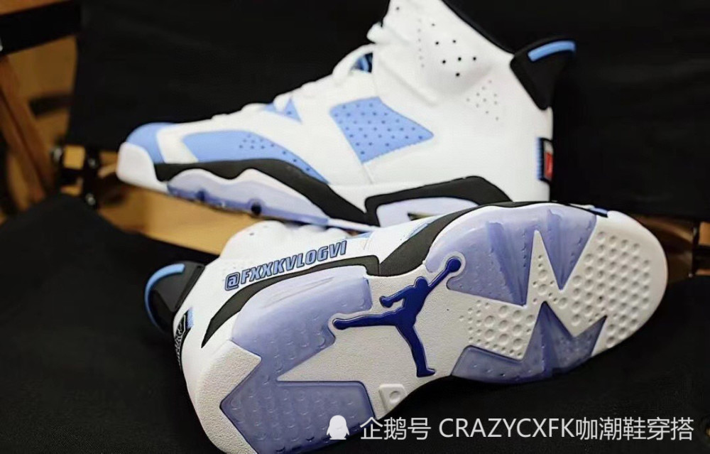 乔丹airjordanuniversityblueaj6北卡篮球鞋ct8529410