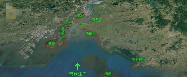 鸭绿江东北地区最后一个出海口