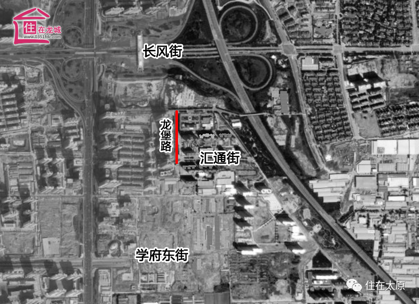 晋阳街长治路口通车龙城大街东延太原多条道路传来新消息