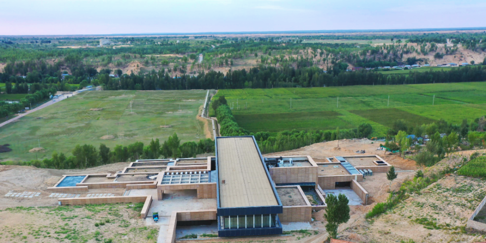 统万城遗址博物馆一座沙漠覆土建筑的魅力