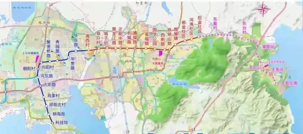 青岛地铁9号线一期工程为线性工程轨道交通建设项目,工程位于青岛市