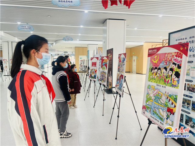 今年4月底,"南京少年心向党"万名南京少年绘百年党史大赛正式启动,历