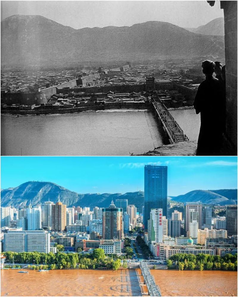 30张今昔对比照感受岁月变迁的震撼