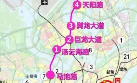 2022年武汉前川线16号线二期空轨将通车